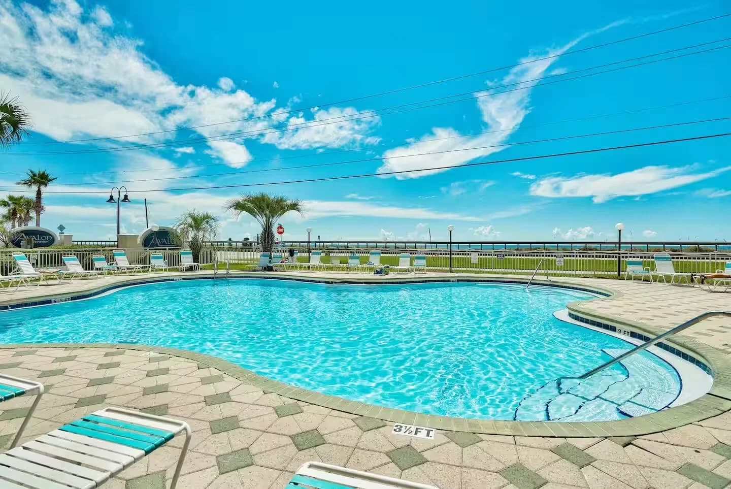 South Pool Gulf Front